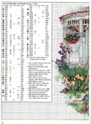 Schema punto croce Casa E Varanda 02