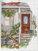 Schema punto croce Casa E Varanda 03