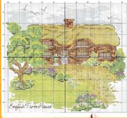 Schema punto croce Casa Fazenda Inglesa 02