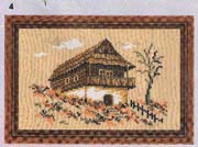 Schema punto croce Casa Madeira 09