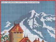 Schema punto croce Castello 20