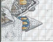 Schema punto croce Cobblestone Winter 03