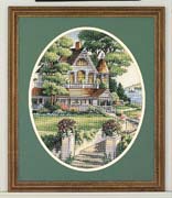 Schema punto croce Lovely Victorian Home 01