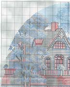 Schema punto croce Lovely Victorian Home 02