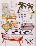 Schema punto croce Mobili 01