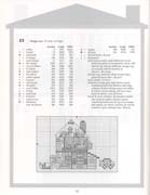 Schema punto croce Piccole Case 11