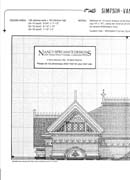 Schema punto croce Simpson Vance House 04