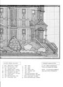 Schema punto croce Starrett House 07
