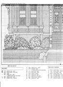 Schema punto croce The Blue Victorian 06