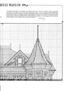 Schema punto croce The Gingerbread Mansion 05