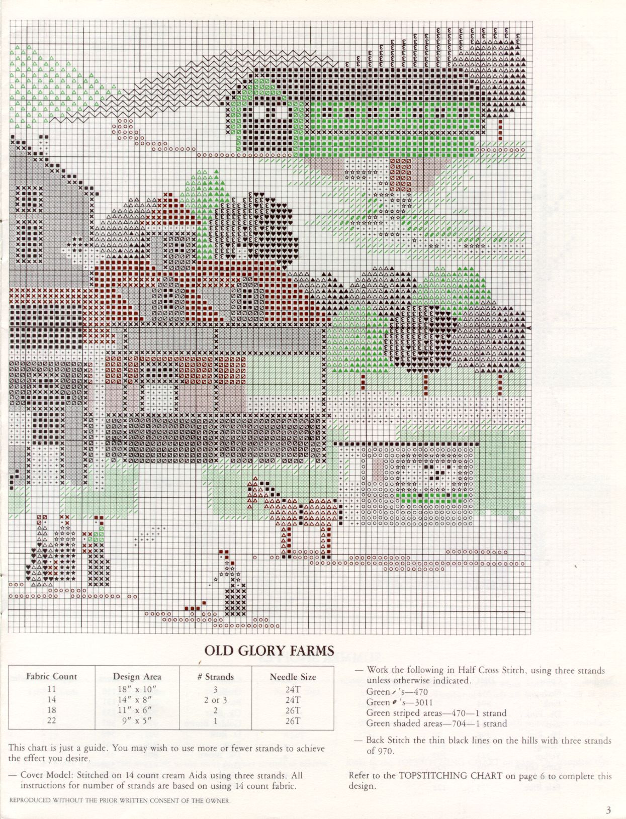 Schema punto croce Town And Country 03