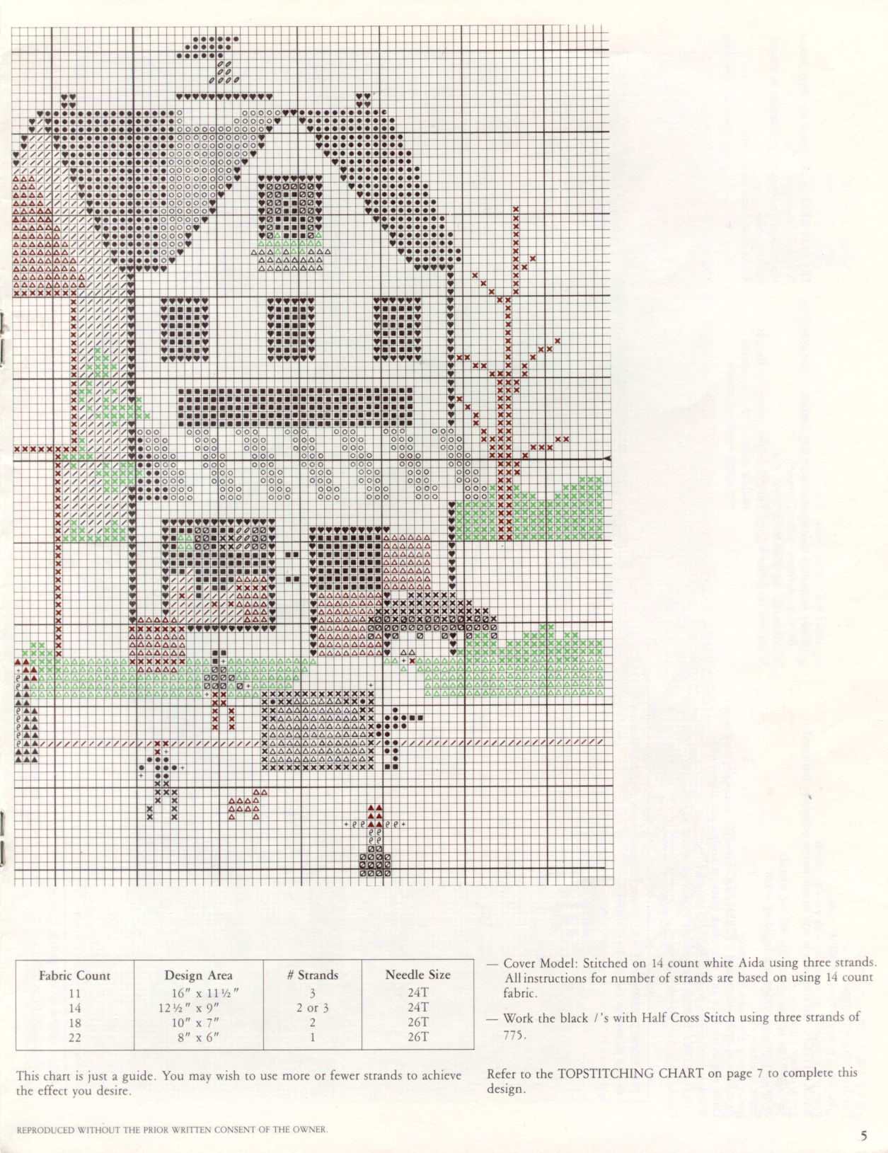 Schema punto croce Town And Country 05