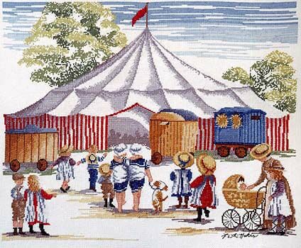 Schema punto croce Circo In Citta 1