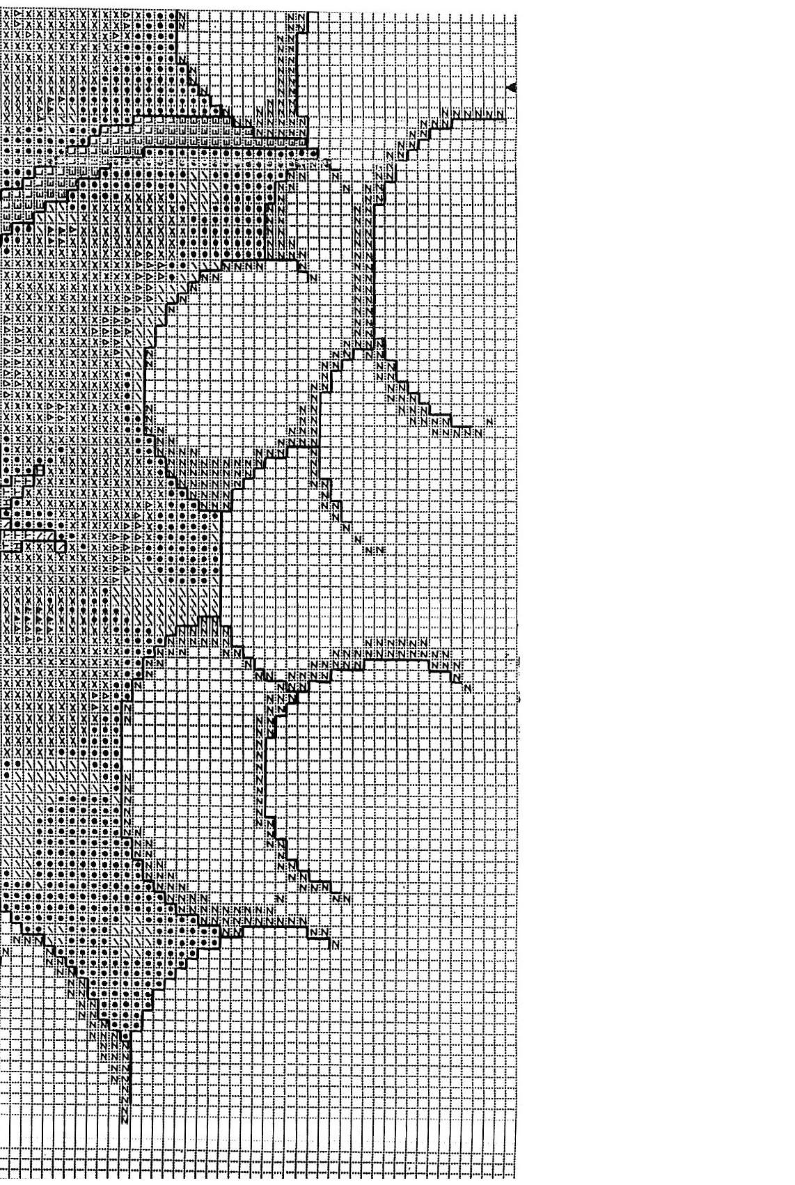 Schema punto croce Mago Pagliacio 10