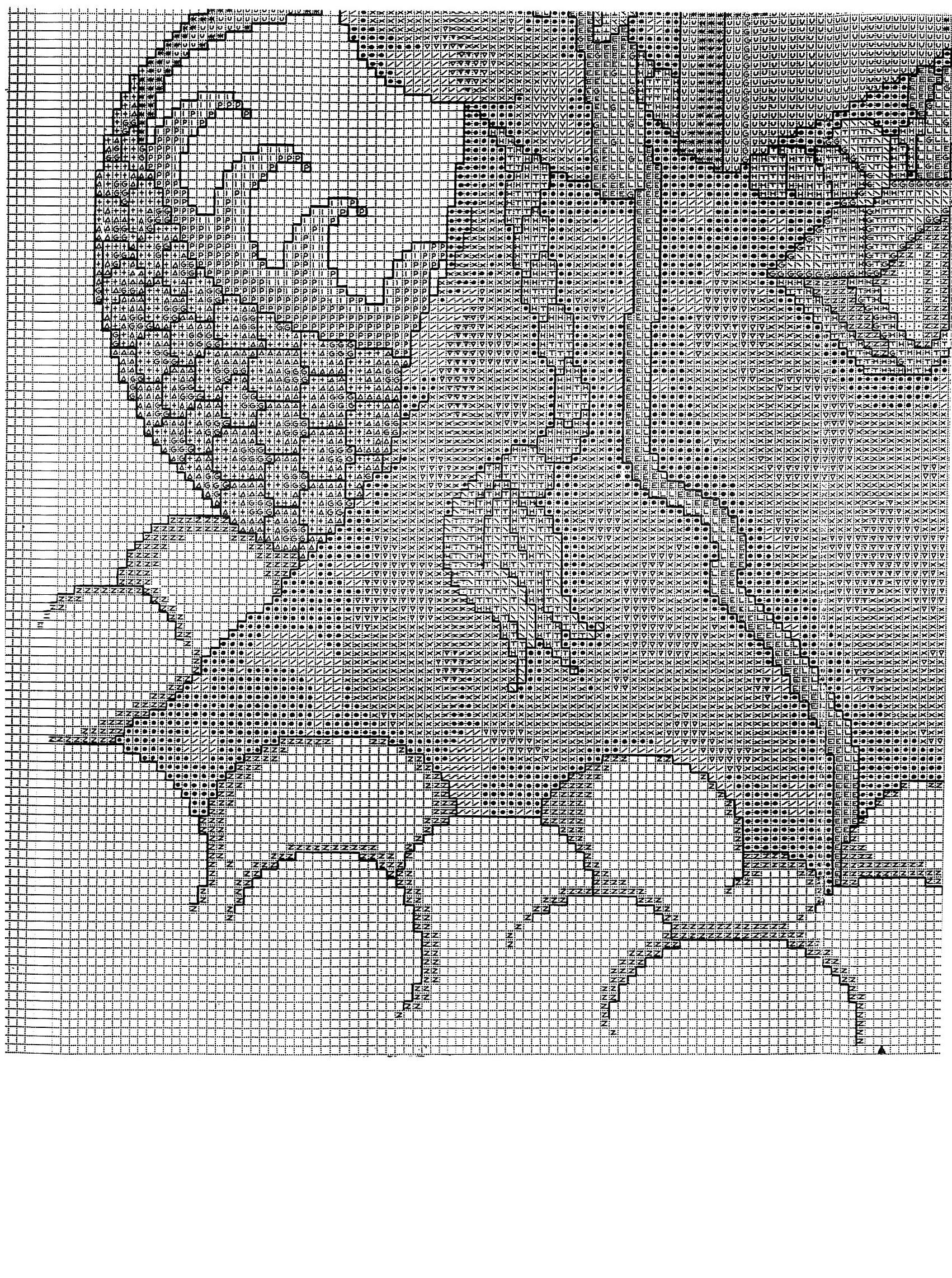 Schema punto croce Mago Pagliacio 8