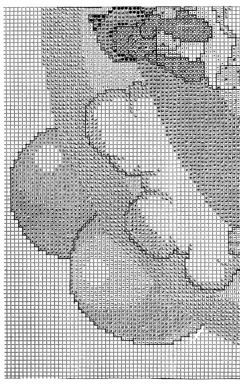 Schema punto croce Pagliaccio Con Palloncini 3