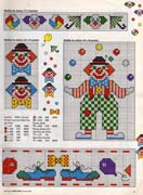 Schema punto croce Giocolieri