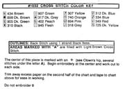 Schema punto croce Pagliaccio Sdraiato 20