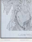 Schema punto croce Pagliaccio Triste 7