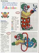 Schema punto croce Circo 1