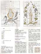 Schema punto croce Uccellino Candela