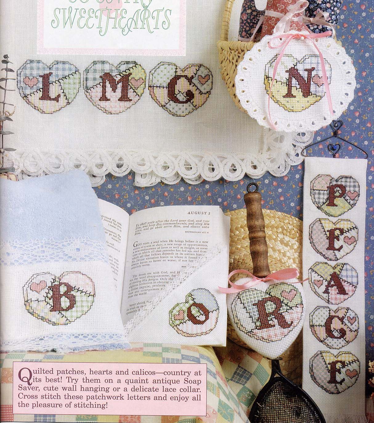 Schema punto croce Abc Patchwork 01