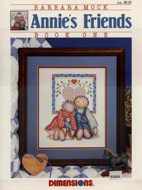 Schema punto croce Anna Amica 1