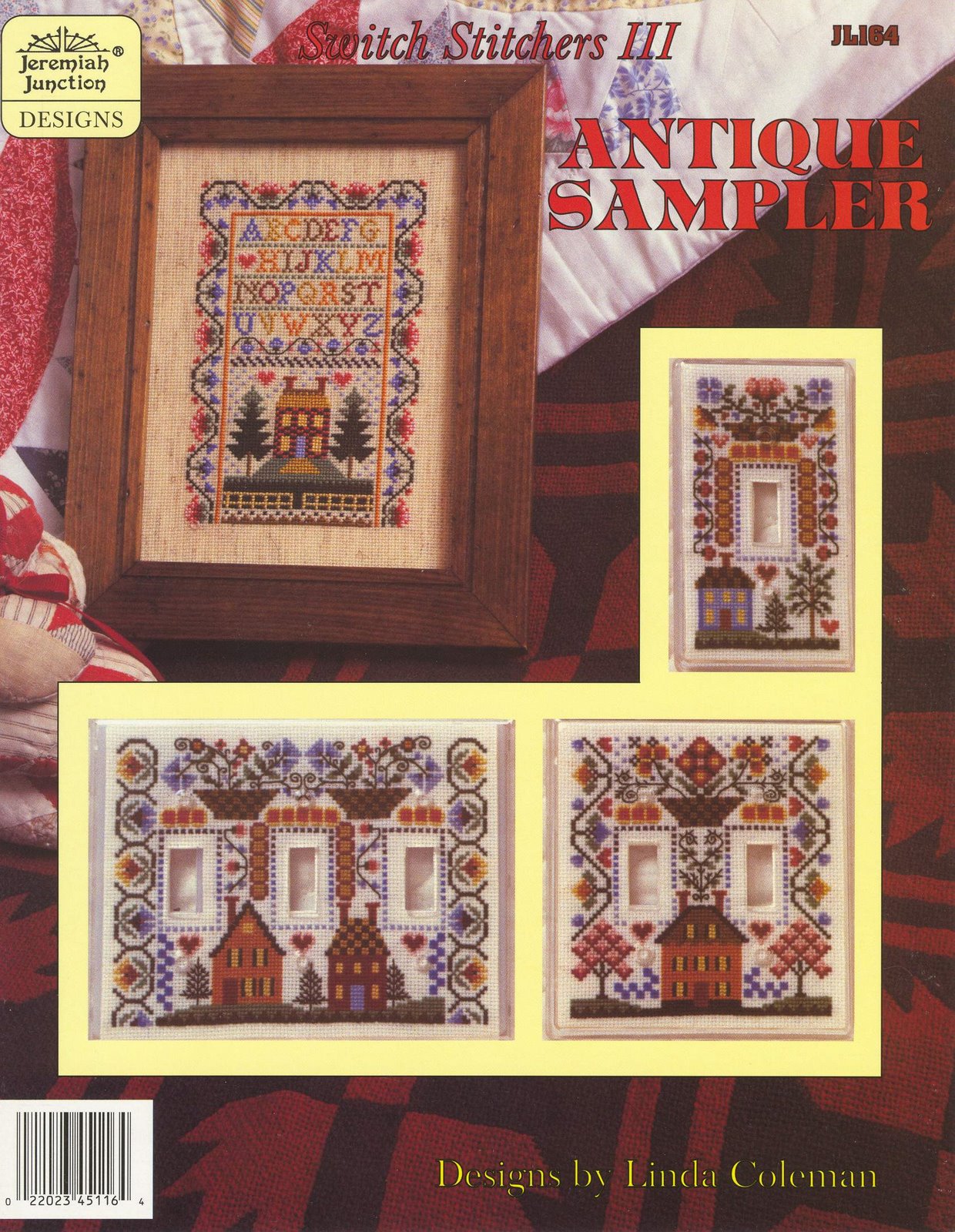 Schema punto croce Antique Sampler 01
