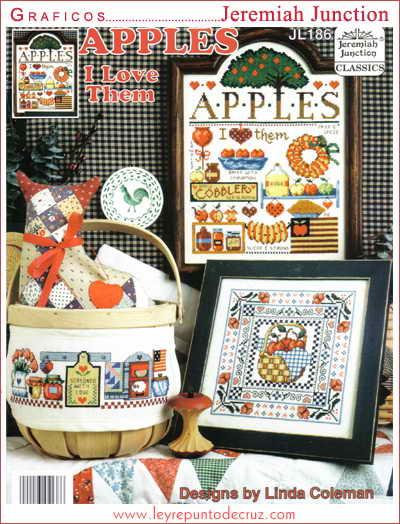 Schema punto croce Apples 01