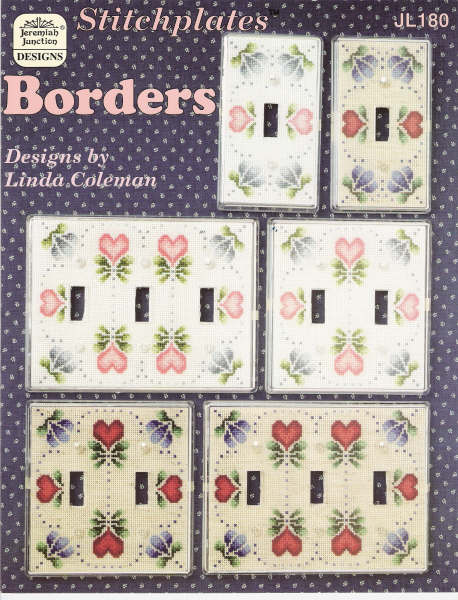 Schema punto croce Borders 01