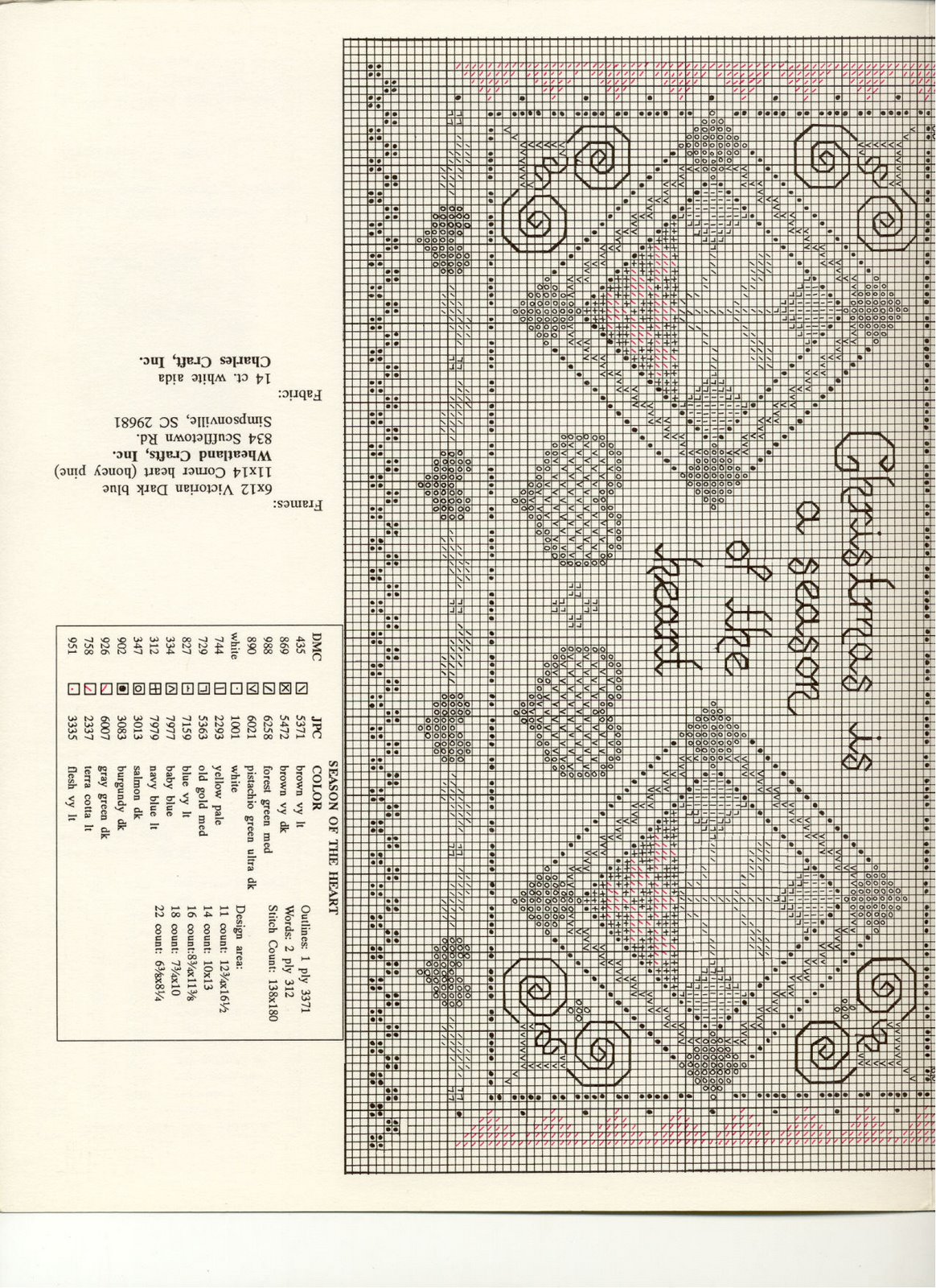 Schema punto croce Christmas 03