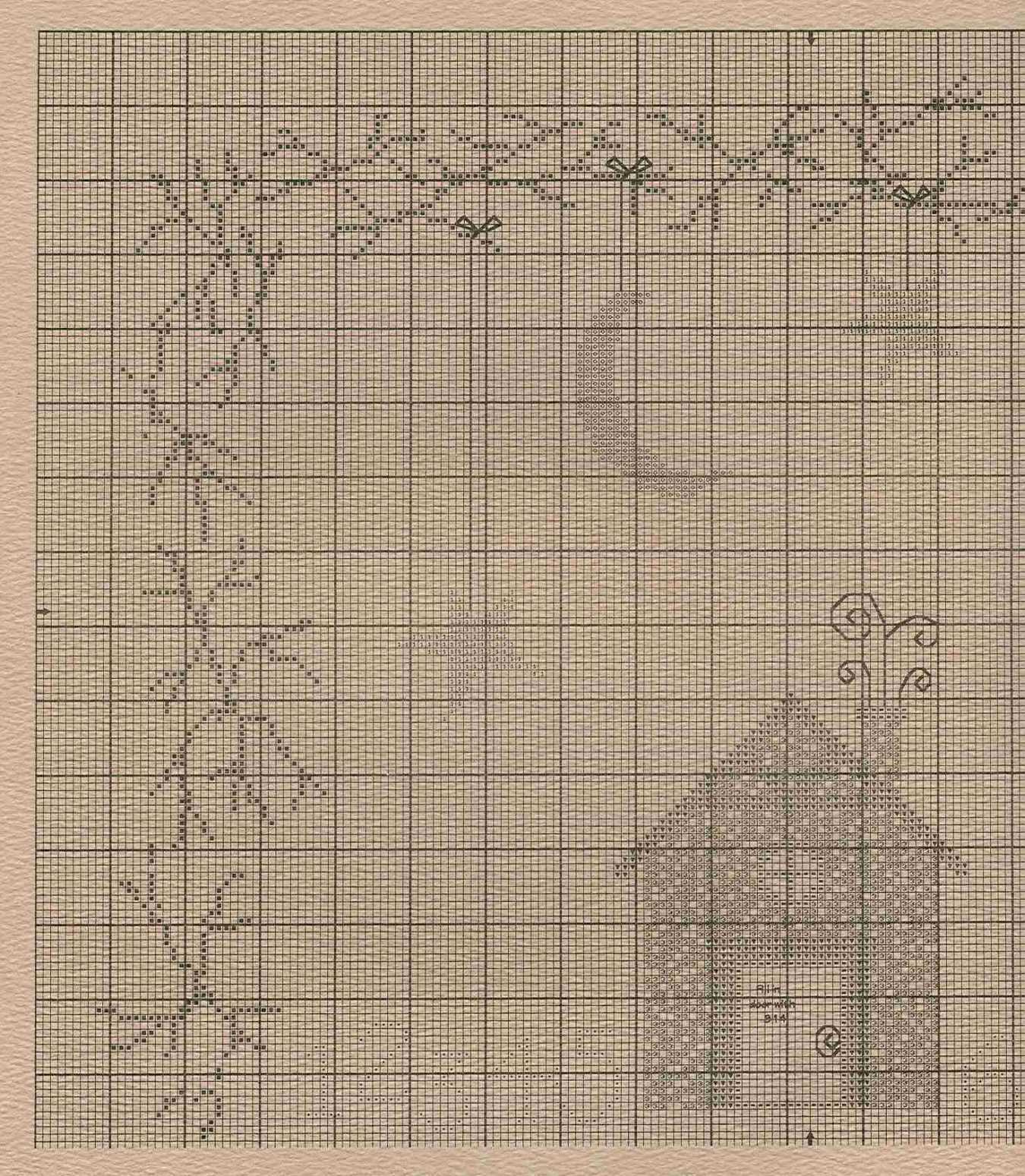 Schema punto croce Cottage Inthe Sticks 02