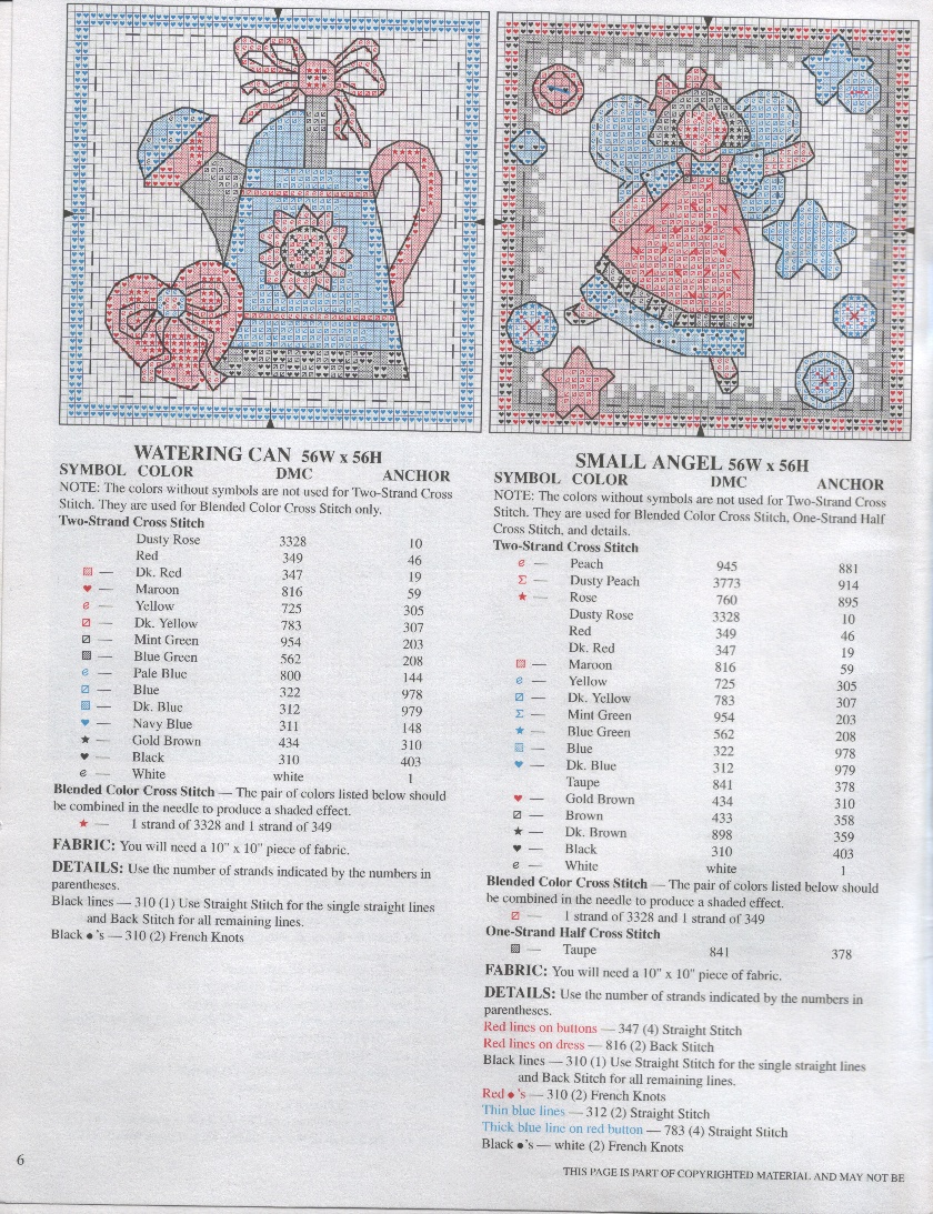 Schema punto croce Country At Heart 06