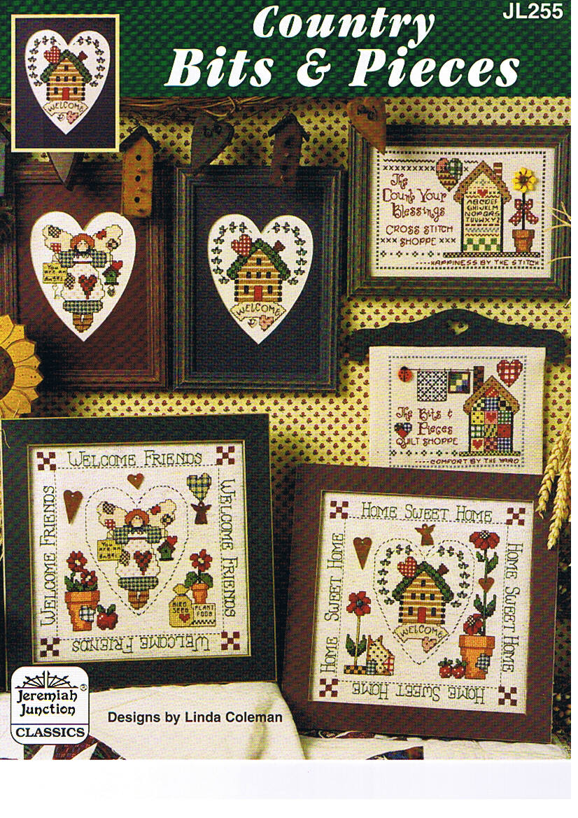 Schema punto croce Country Bits Pieces 01