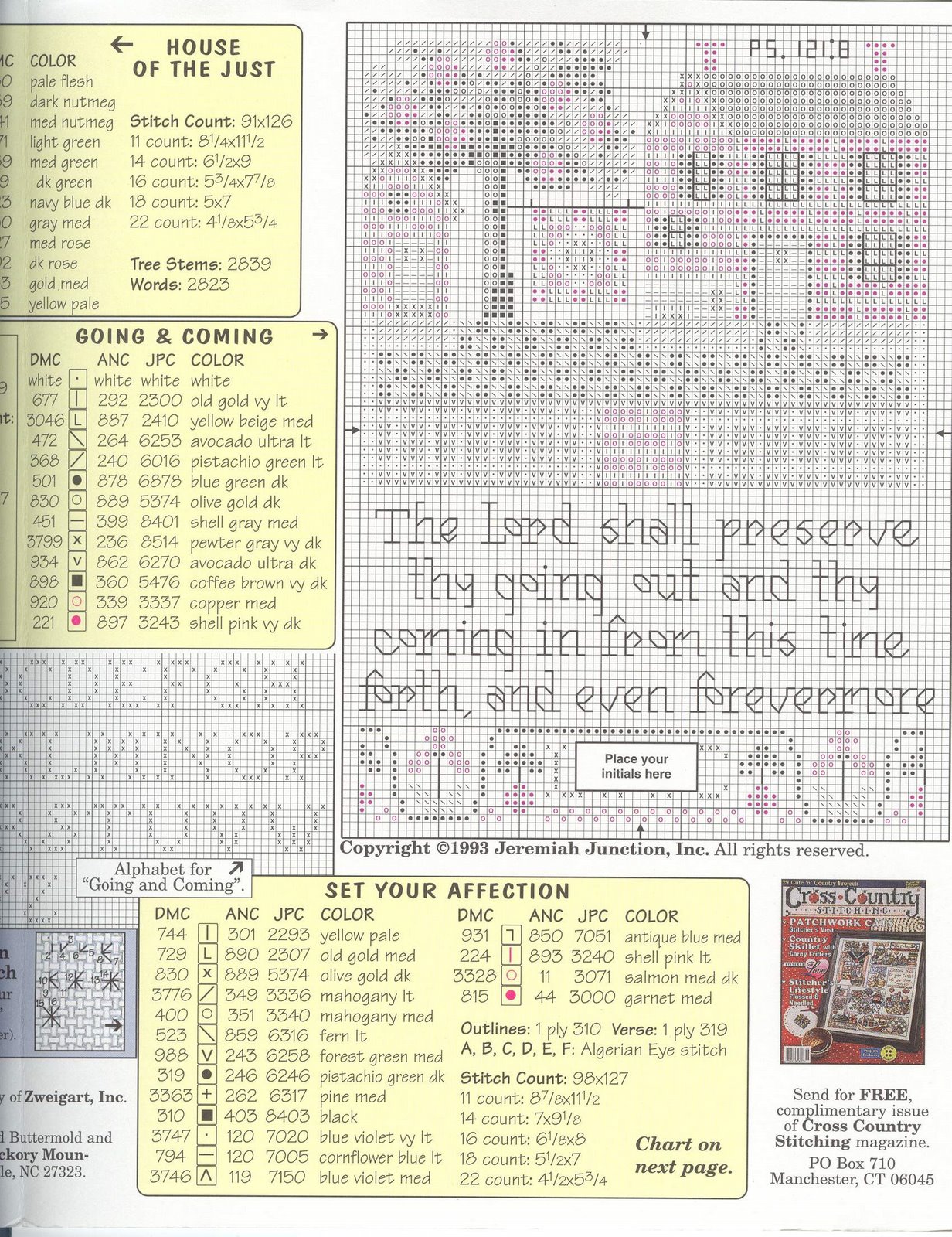 Schema punto croce Country Primitive Samplers 04