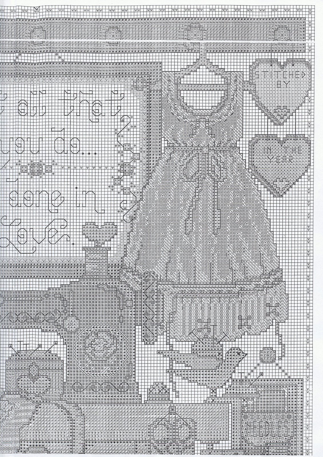 Schema punto croce Country Room 02