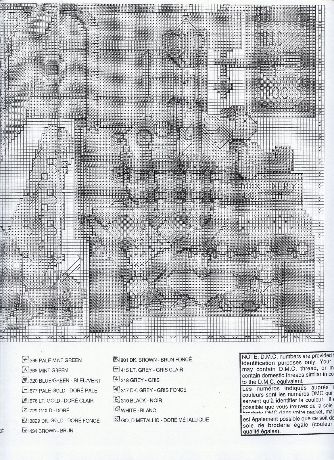 Schema punto croce Country Room 04