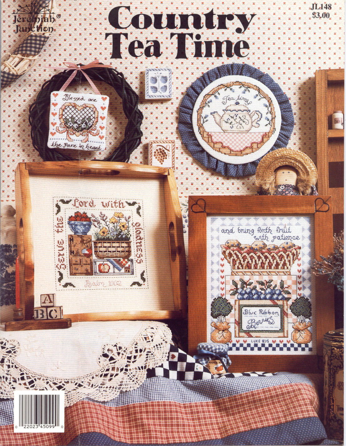 Schema punto croce Country Tea Time 01