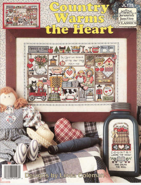 Schema punto croce Country Warms Heart 01