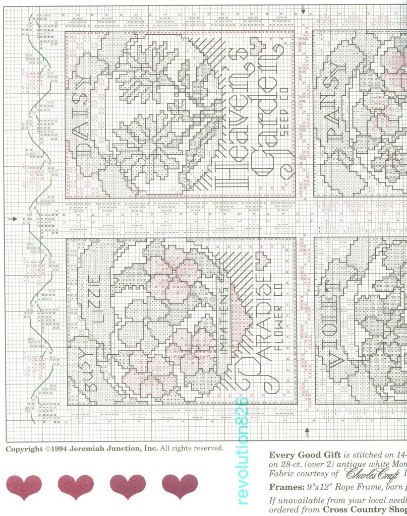 Schema punto croce Every Good Gift 02