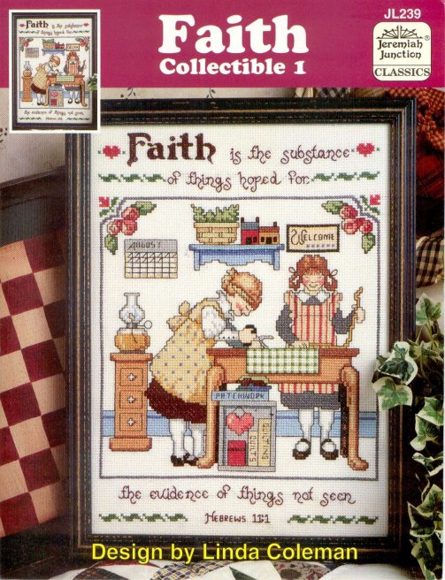 Schema punto croce Faith 01