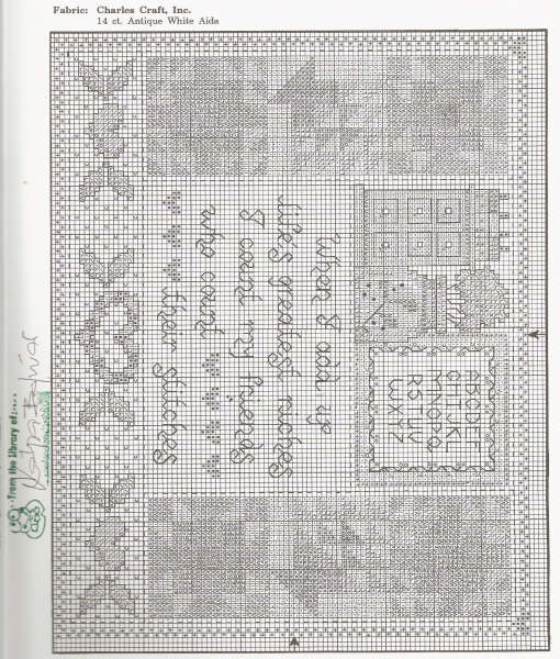 Schema punto croce Friends Who Count 03