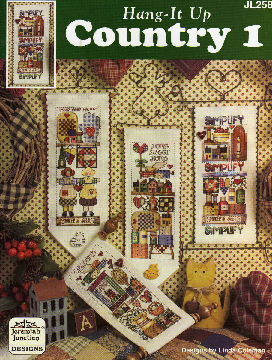 Schema punto croce Hand It Up 01