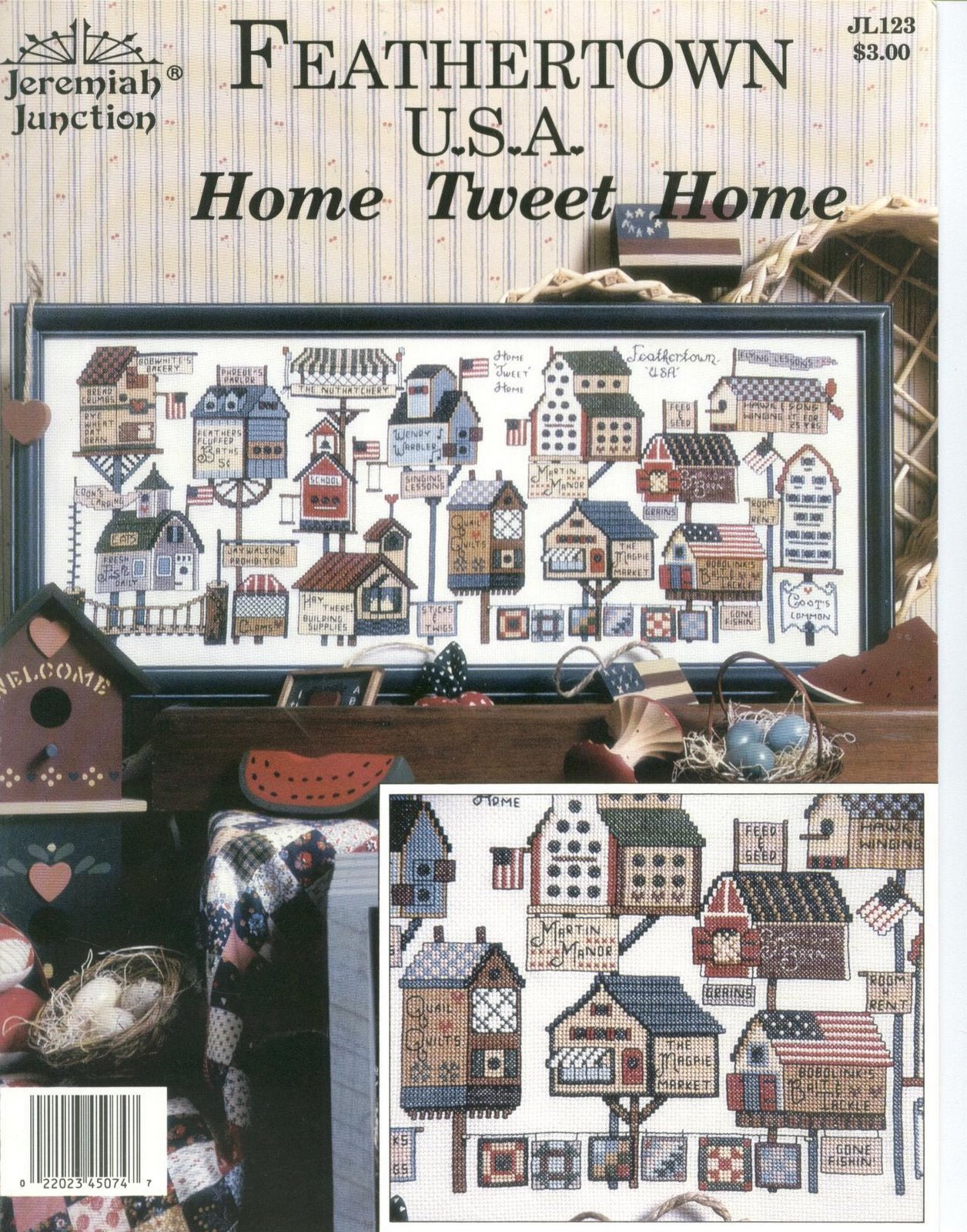 Schema punto croce Home Sweet Home 01