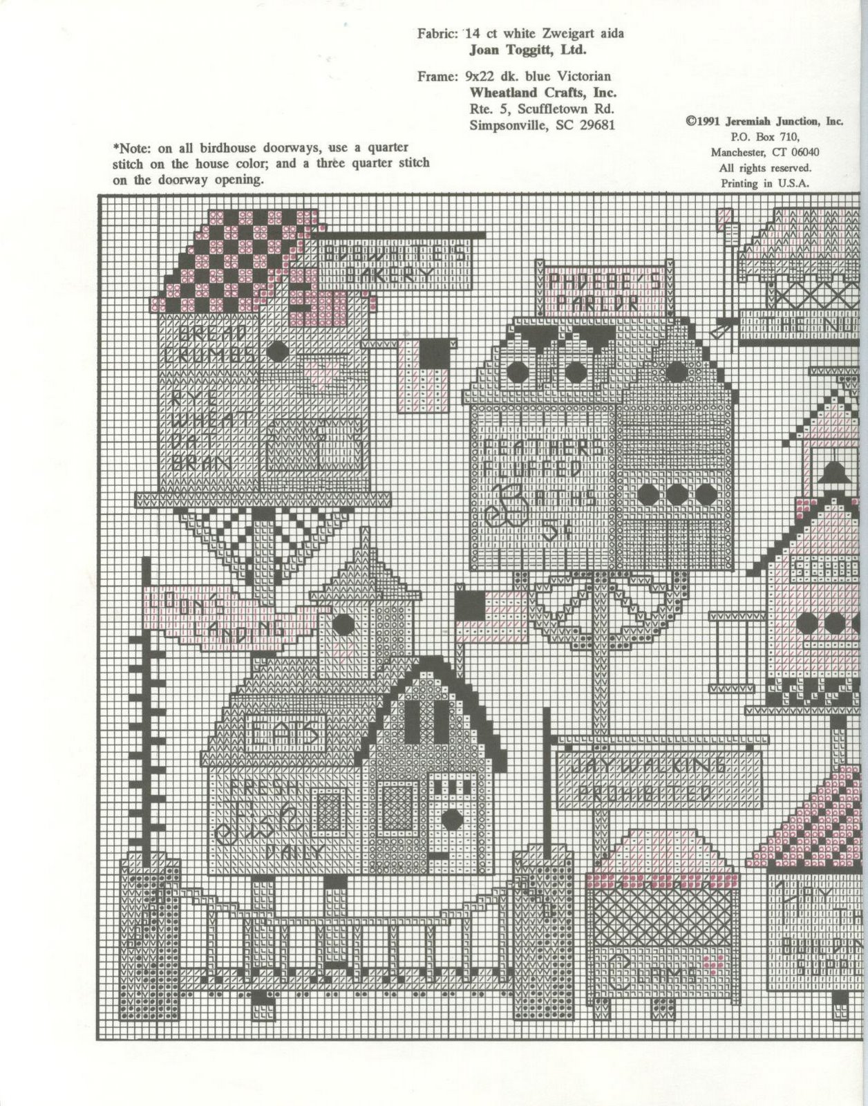 Schema punto croce Home Sweet Home 02