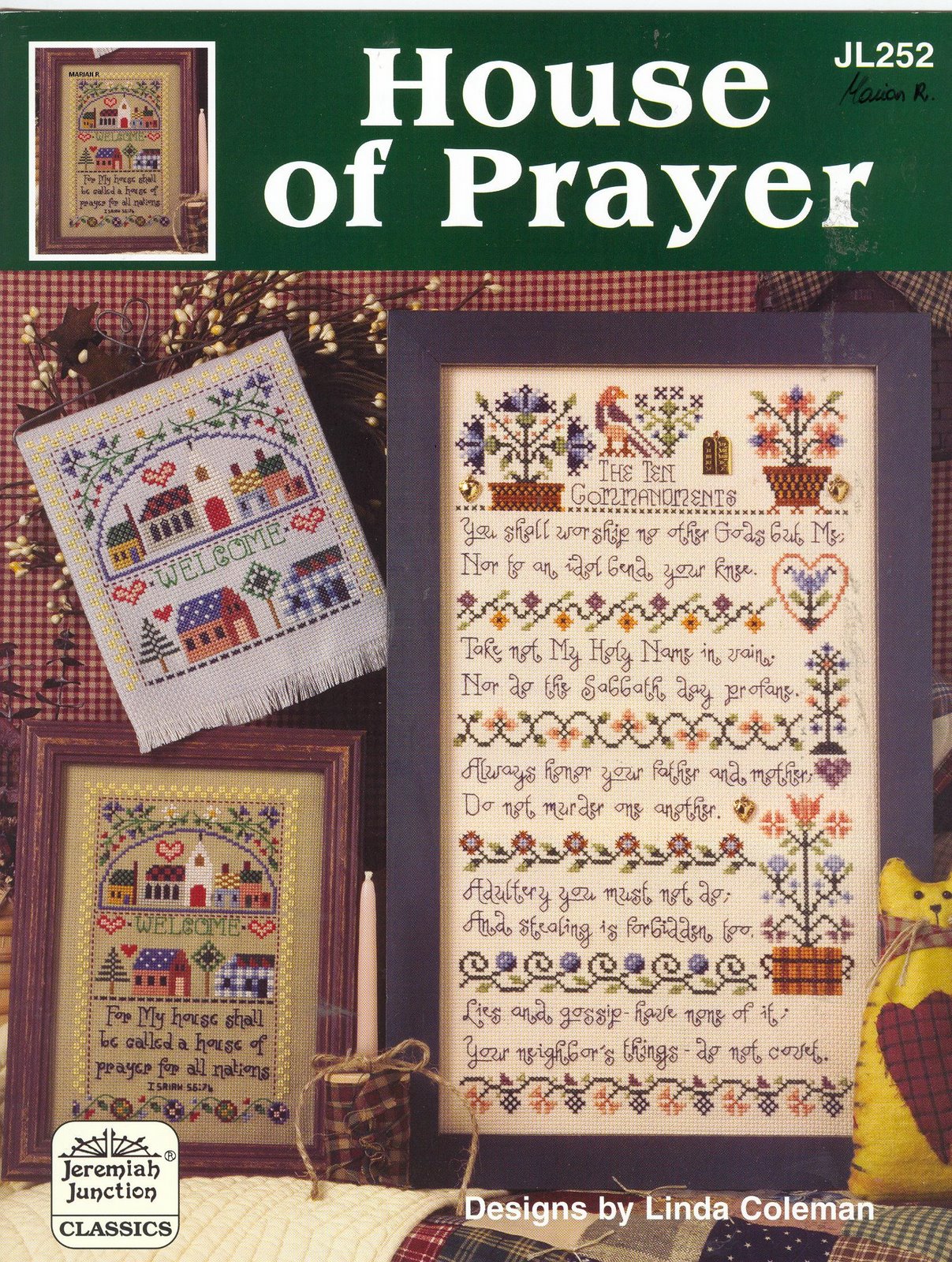 Schema punto croce House Of Prayer 01