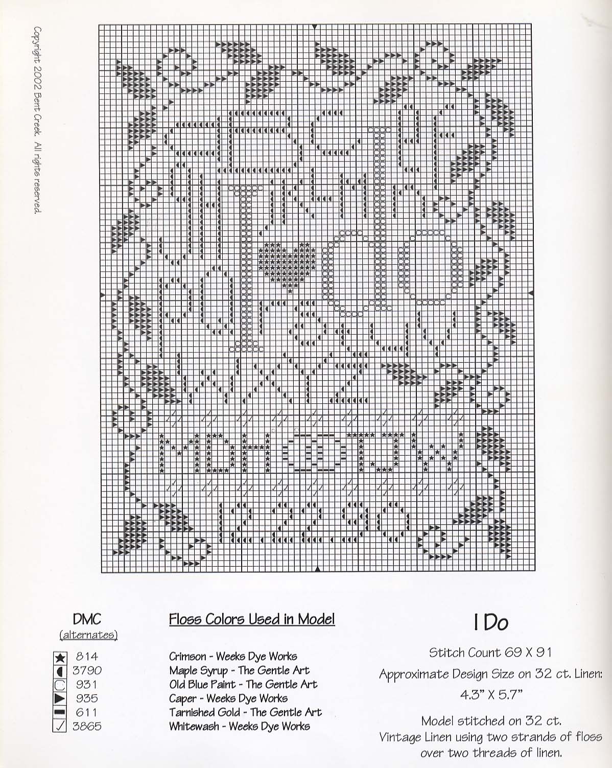 Schema punto croce I Do 02