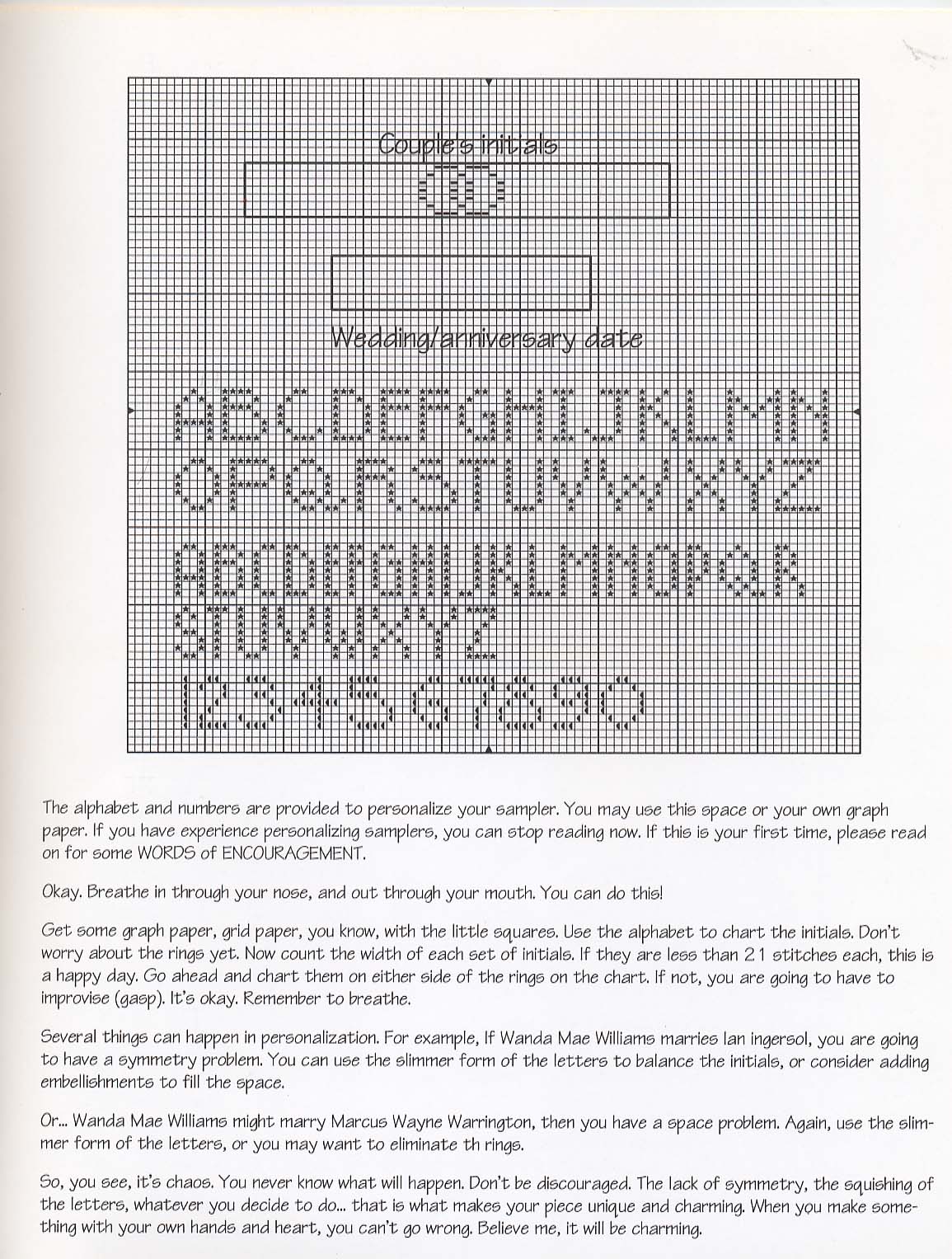 Schema punto croce I Do 03