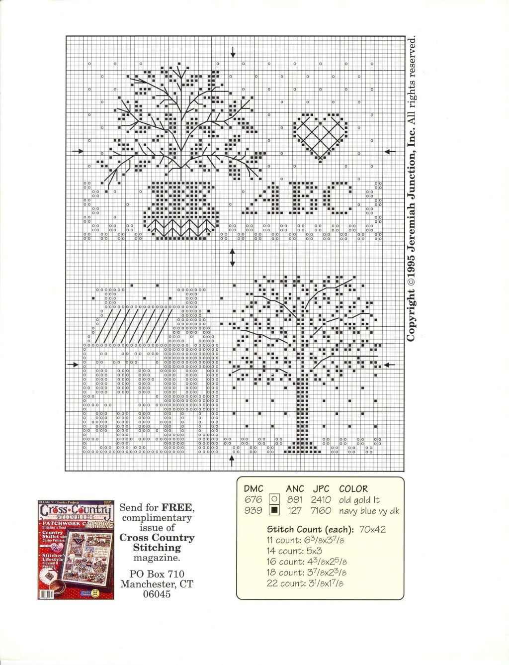 Schema punto croce I Love Antiques 08