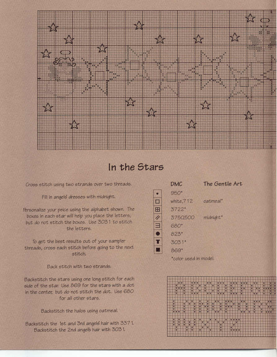 Schema punto croce In The Stars 02